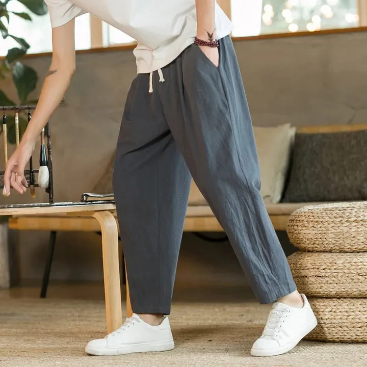 1 1 FREE | Fresco - Cotton Trousers