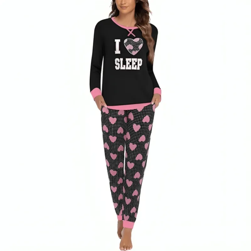 Abstract Lounge Set Pockets  Stylish Comfort for Everyday Wear