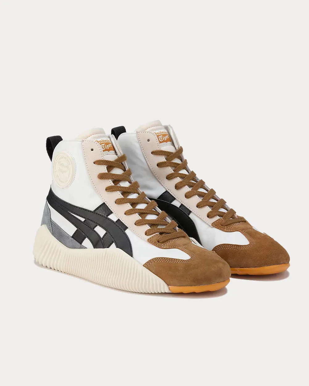 Acromount MT White / Directoire Blue High Top Sneakers