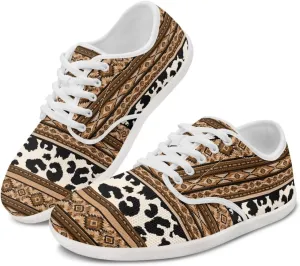 Animal Tribe Hike Barefoot Shoes Women Zero Drop Sole Lace Up Flat Knit Sneakers Lightweight Wide Toe