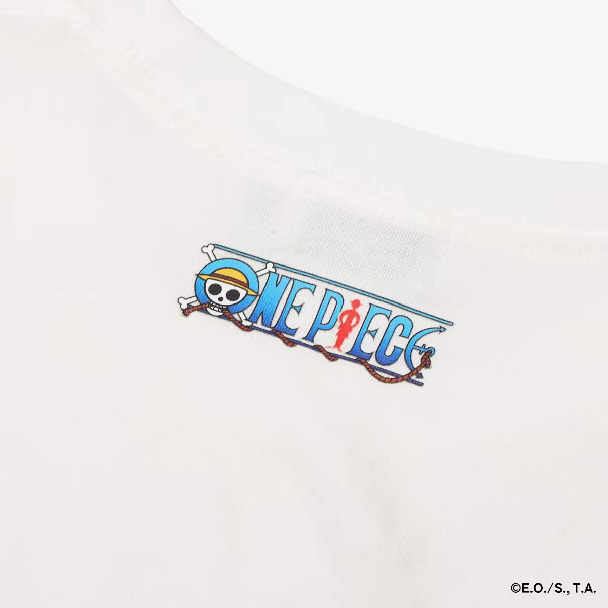 ATMOS X ONE PIECE WANTED POSTER T-SHRTS WHITE X KID