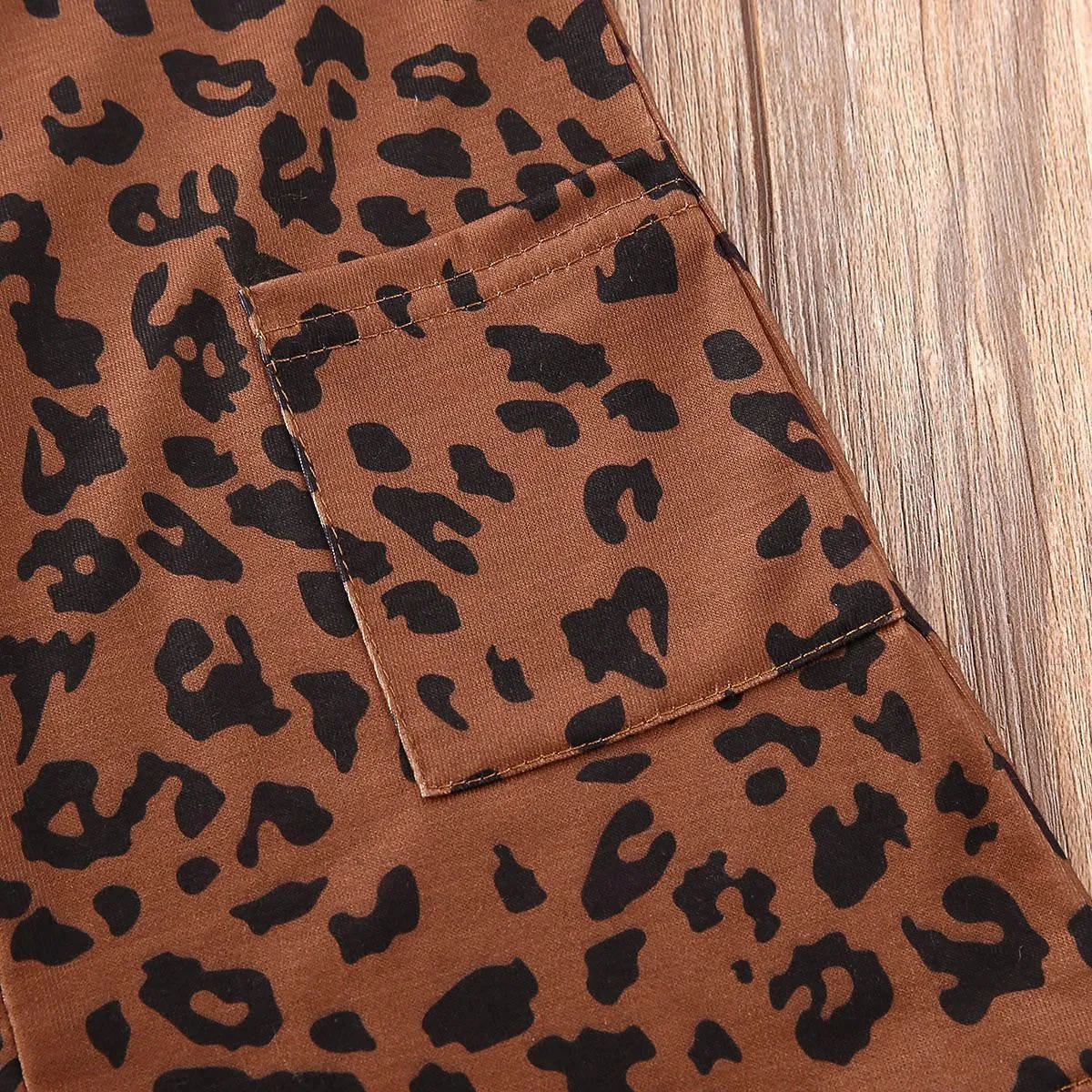 Baby Girls' Sleeveless Leopard Dress – Perfect for Everyday Wear