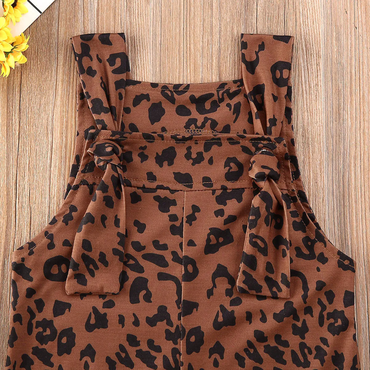 Baby Girls' Sleeveless Leopard Dress – Perfect for Everyday Wear