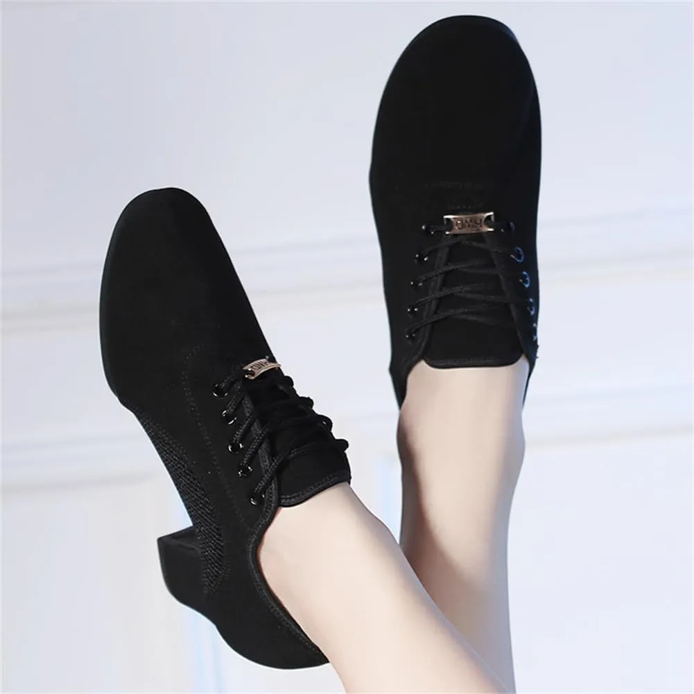 Ballroom Dance Shoes, Women Salsa Latin Dancing Practice Shoes for Beginners Comfortable Modern Dance Shoes