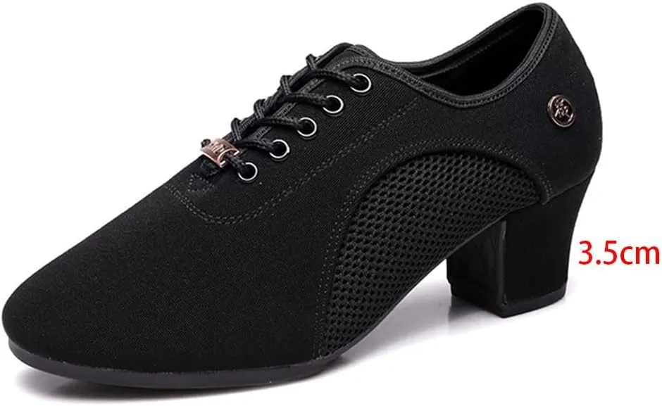 Ballroom Dance Shoes, Women Salsa Latin Dancing Practice Shoes for Beginners Comfortable Modern Dance Shoes