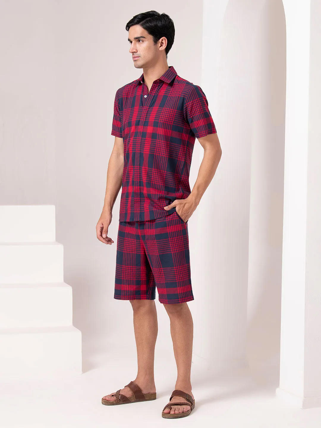 Classic Checkered Co-ord Set