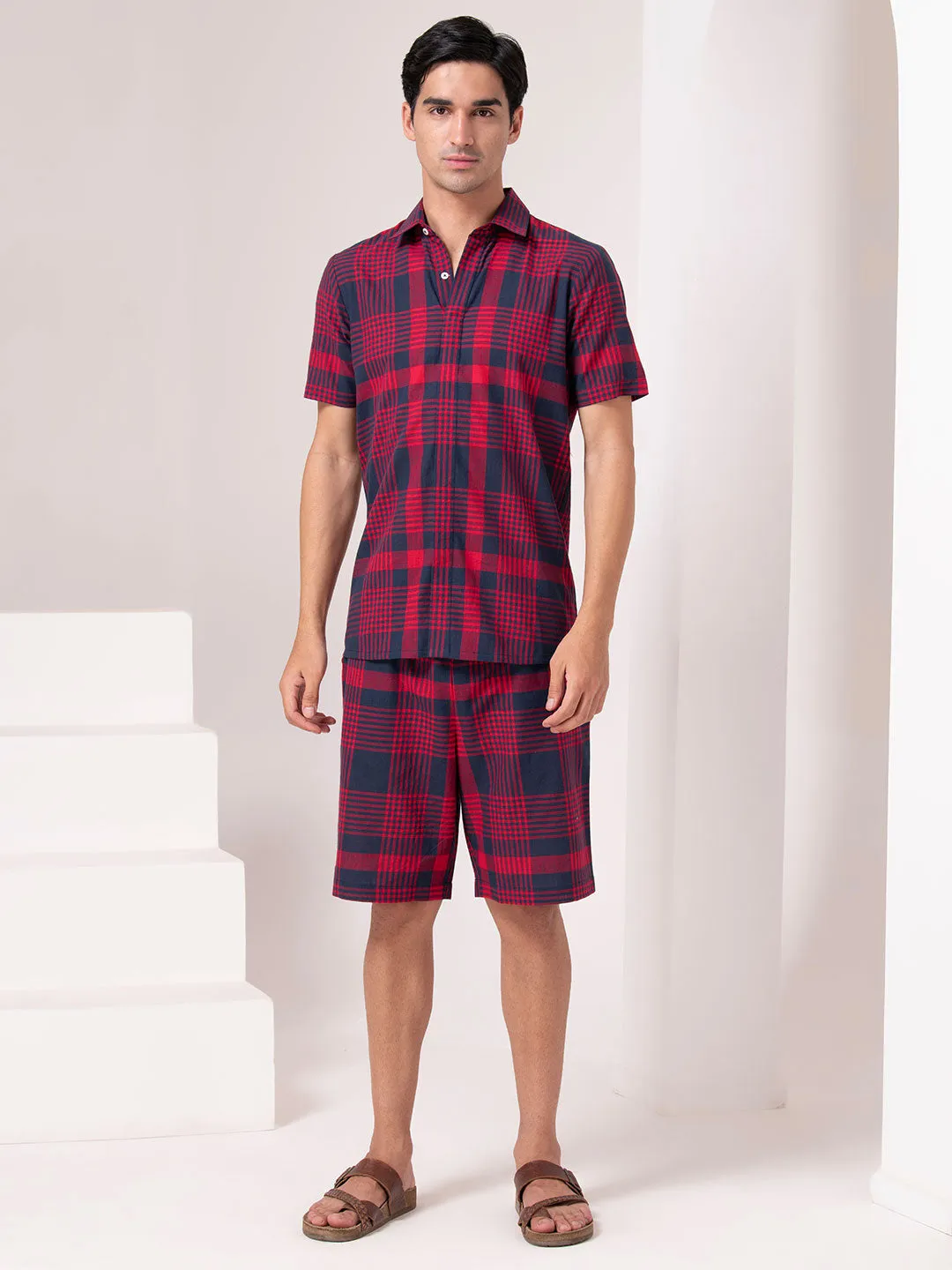 Classic Checkered Co-ord Set