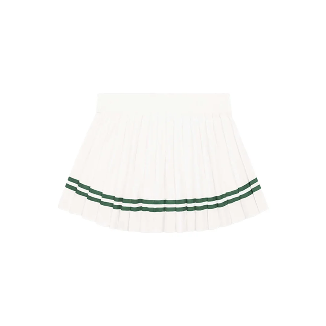 Classic Logo Pleated Skirt