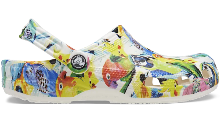 Crocs Classic Island Escape Clog White Multi