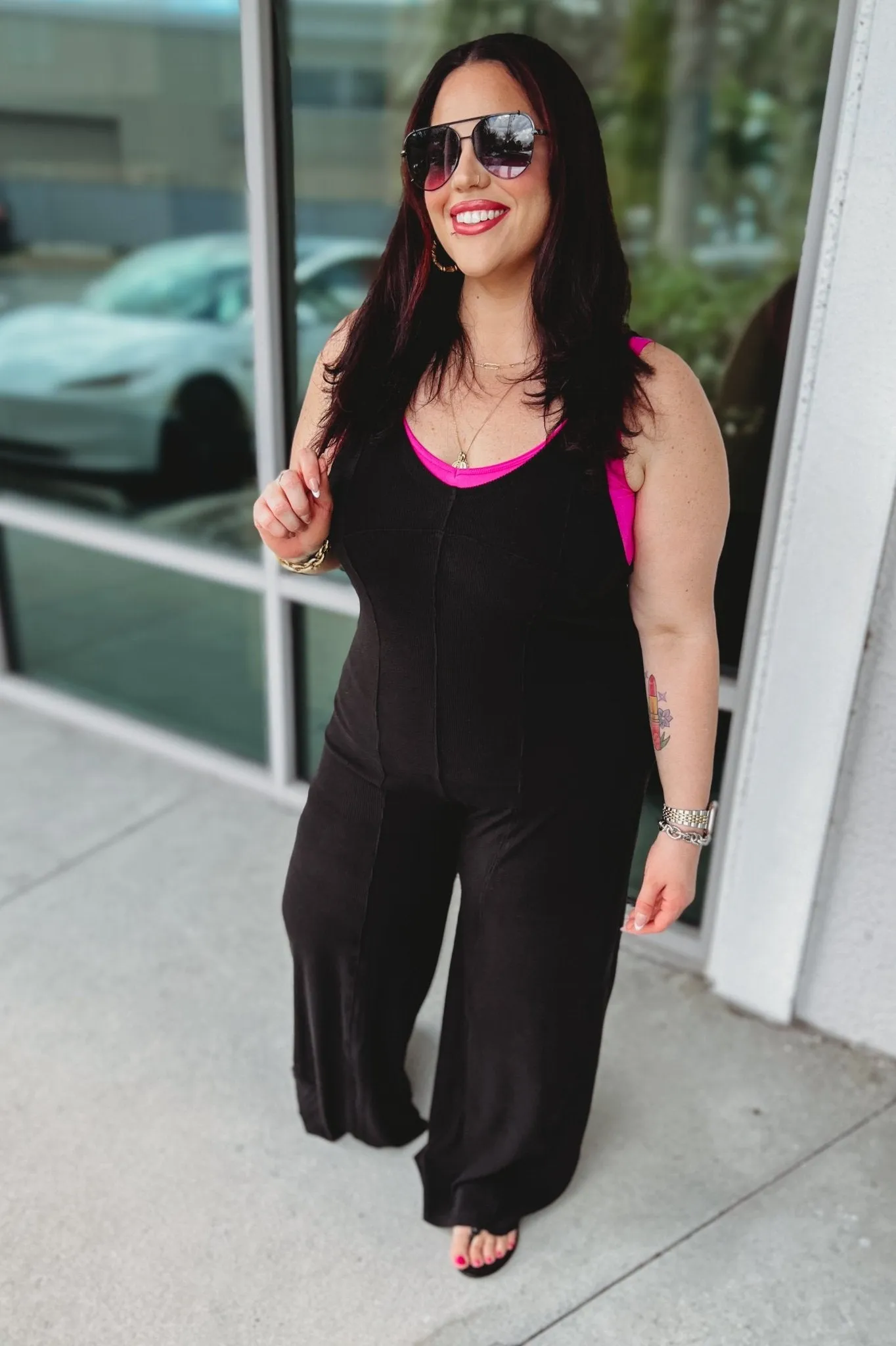 Desert Moon Black Jumpsuit
