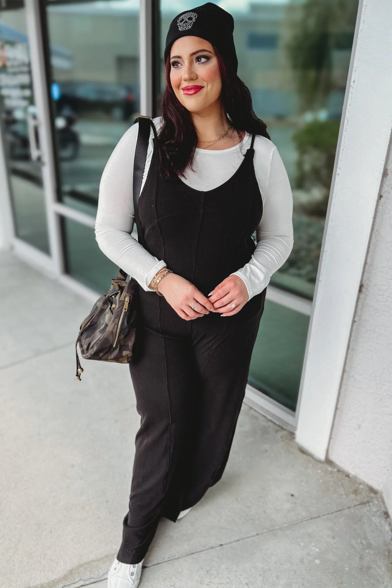 Desert Moon Black Jumpsuit