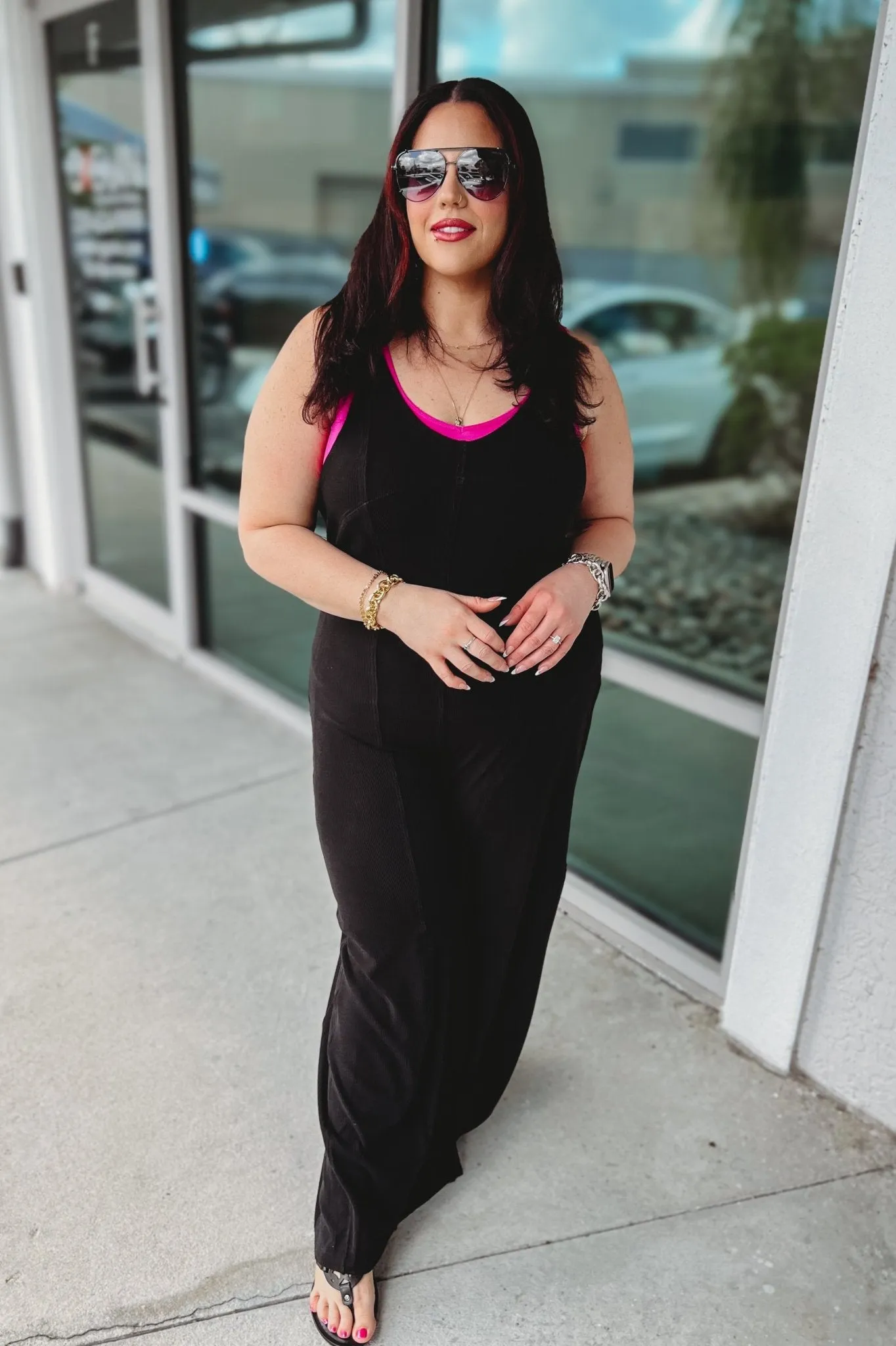 Desert Moon Black Jumpsuit