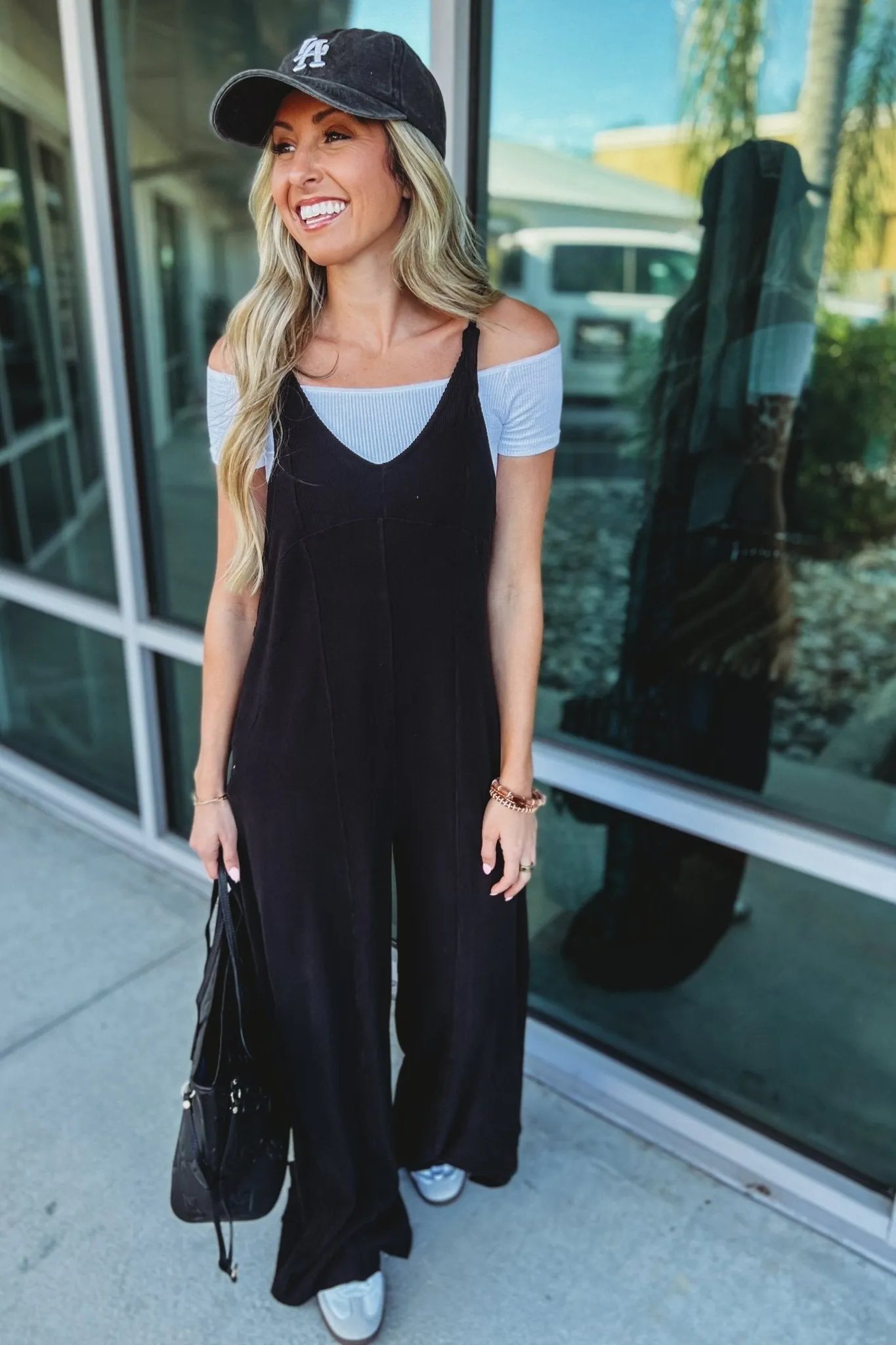 Desert Moon Black Jumpsuit