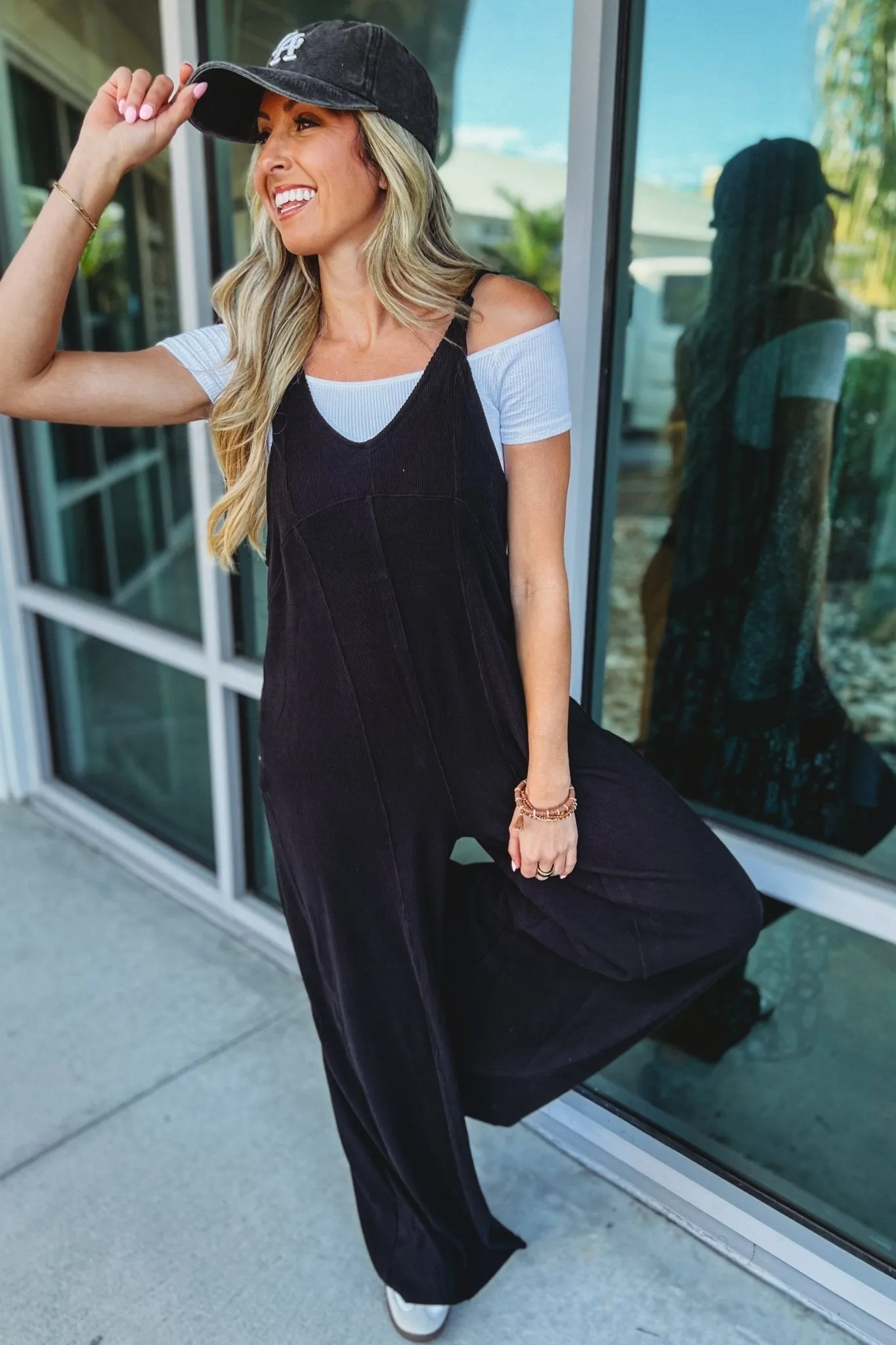 Desert Moon Black Jumpsuit