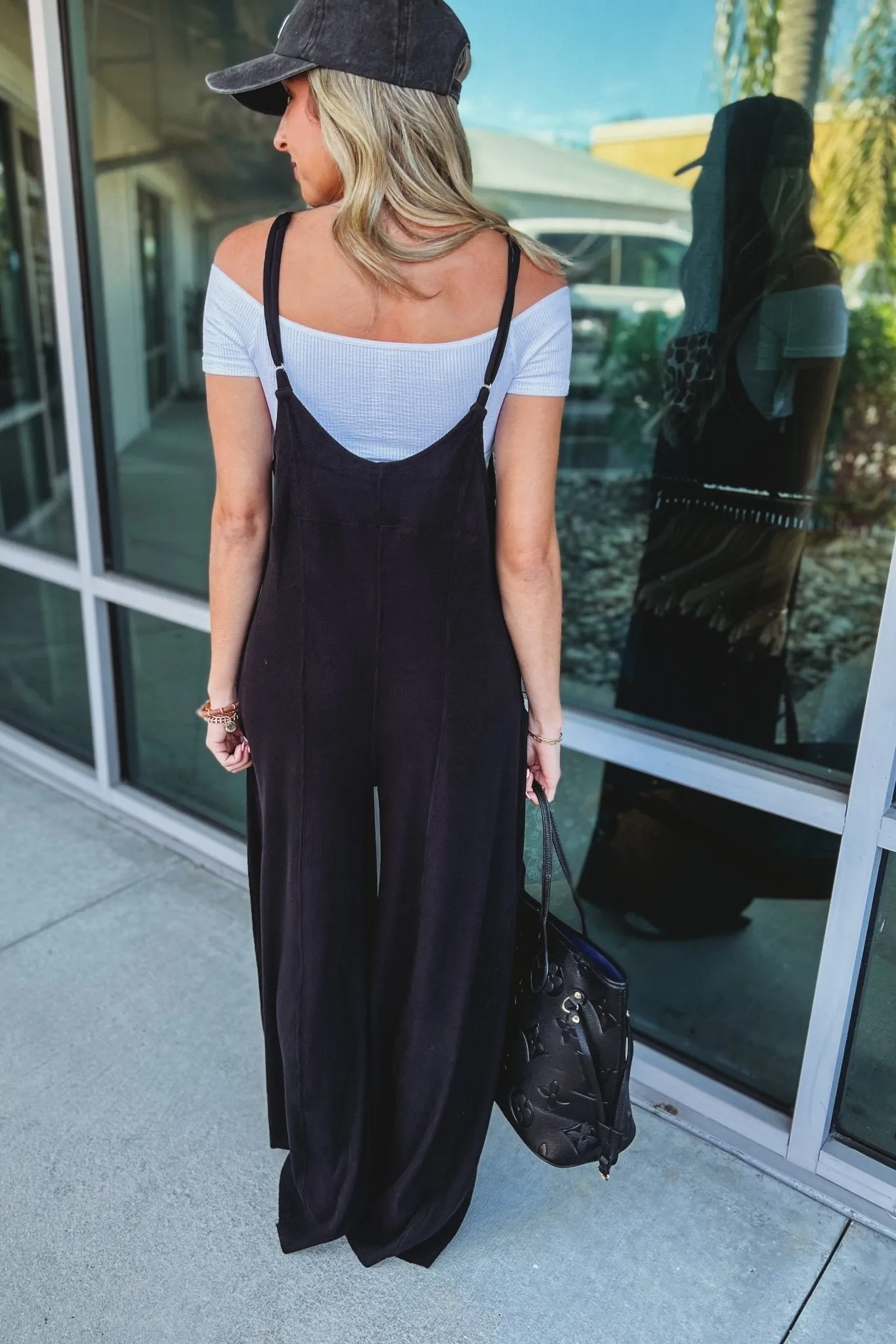 Desert Moon Black Jumpsuit