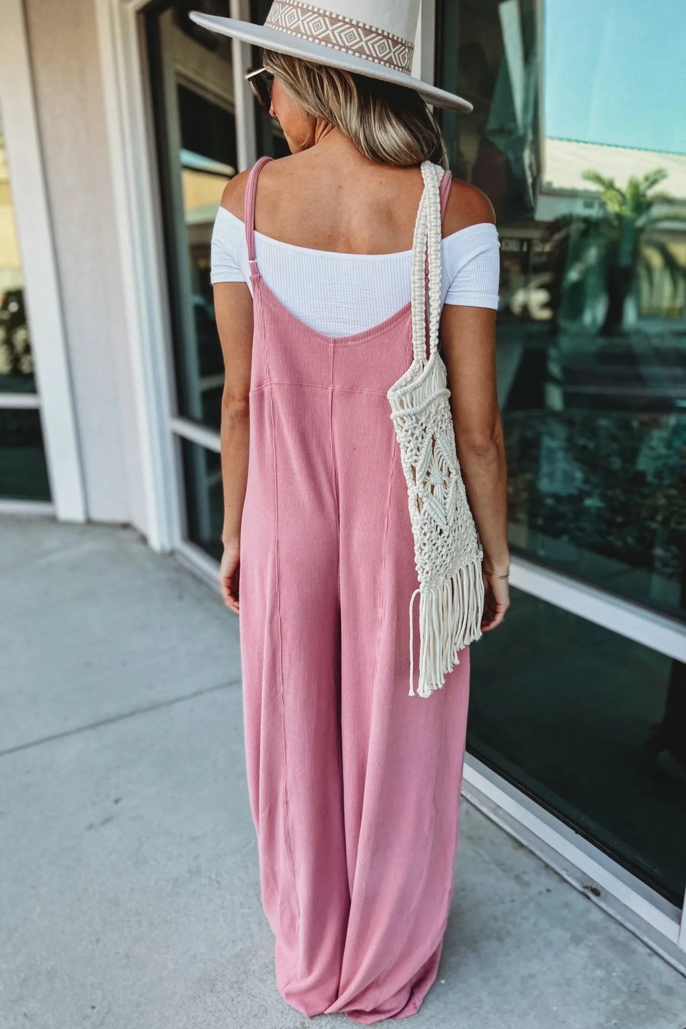 Desert Moon Rose Pink Jumpsuit