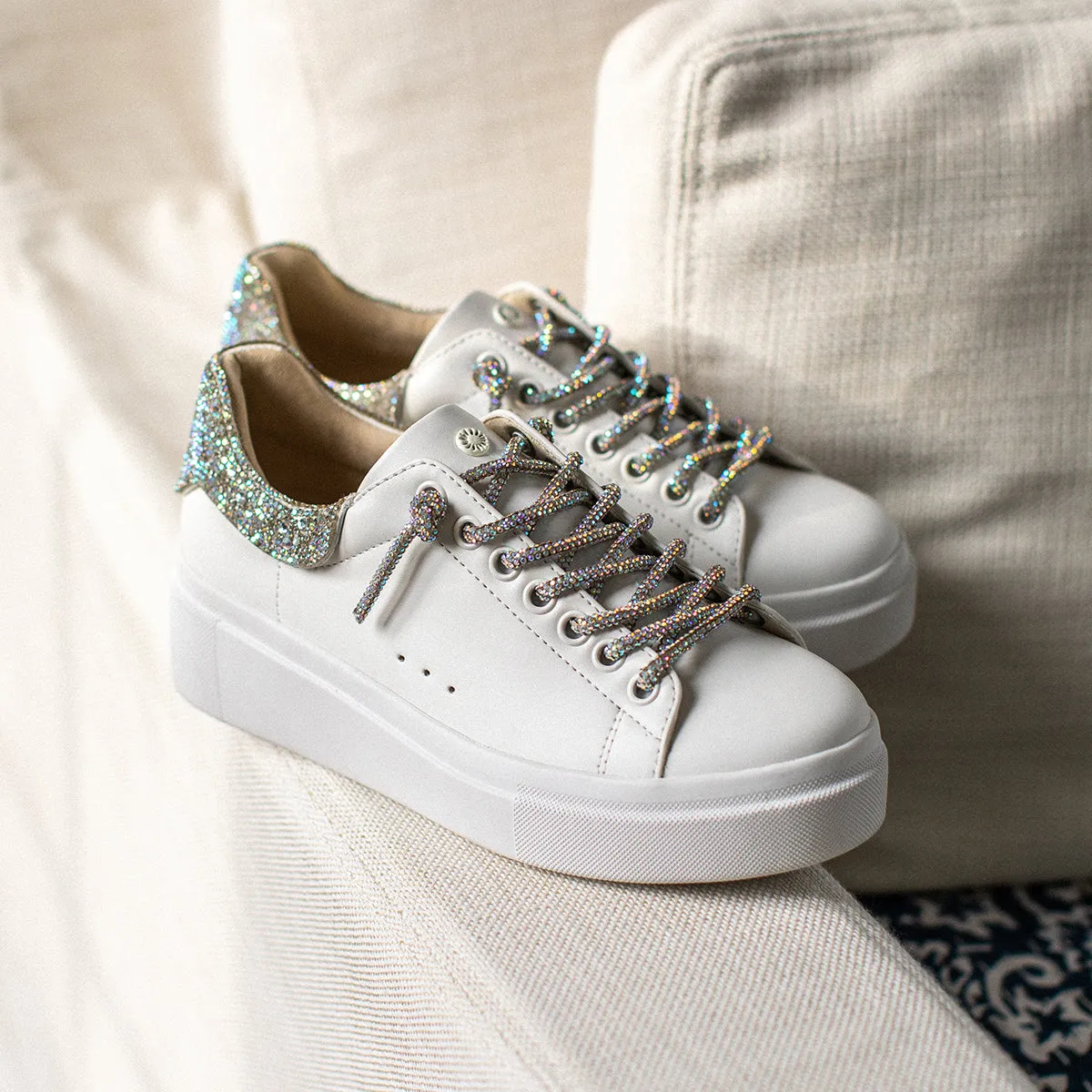 Evalia Rhinestone Sneaker