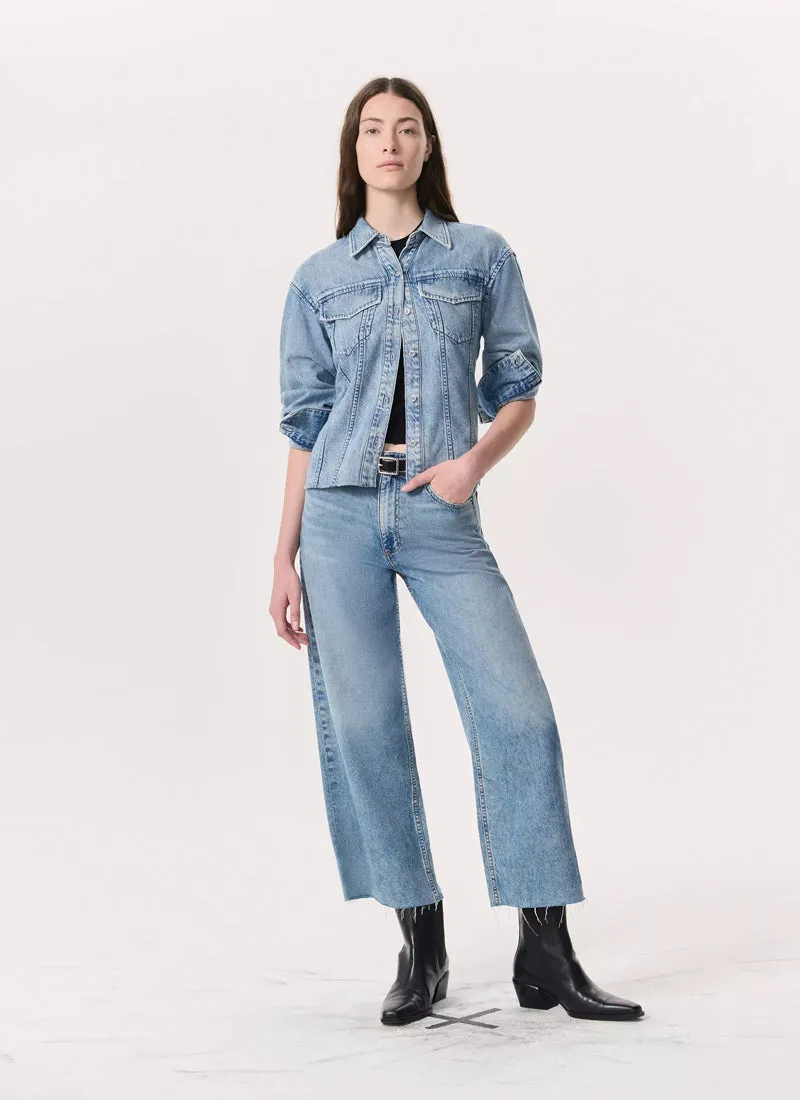 Featherweight Andi Ankle Wide Jeans