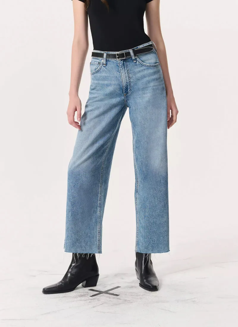 Featherweight Andi Ankle Wide Jeans