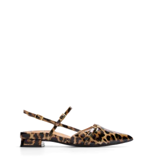 Firecrown 2 Leopard Patent Leather Flats