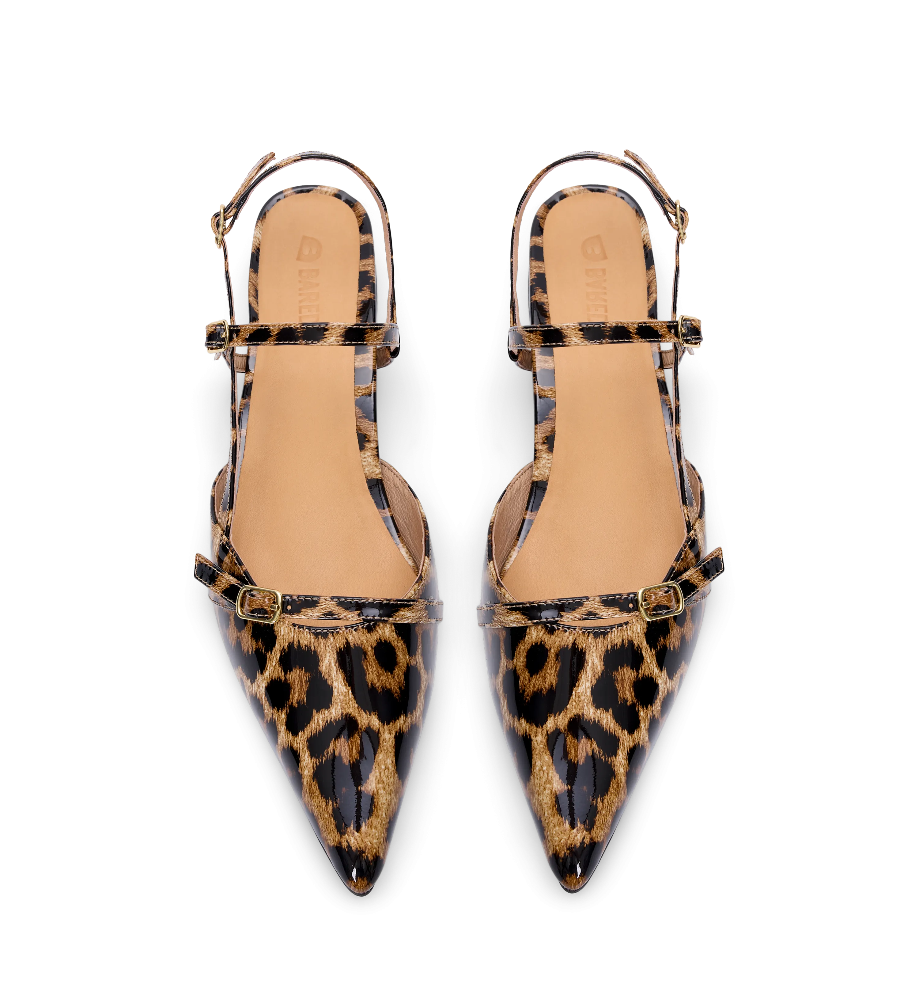 Firecrown 2 Leopard Patent Leather Flats