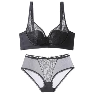 French Lace Push-Up Bra  Perfect Fit for Everyday Wear
