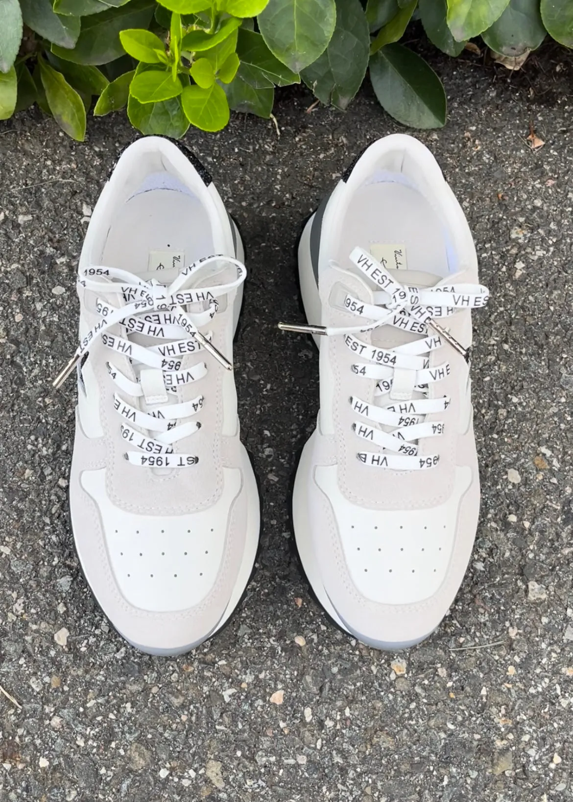 glitter star wedge runner sneaker