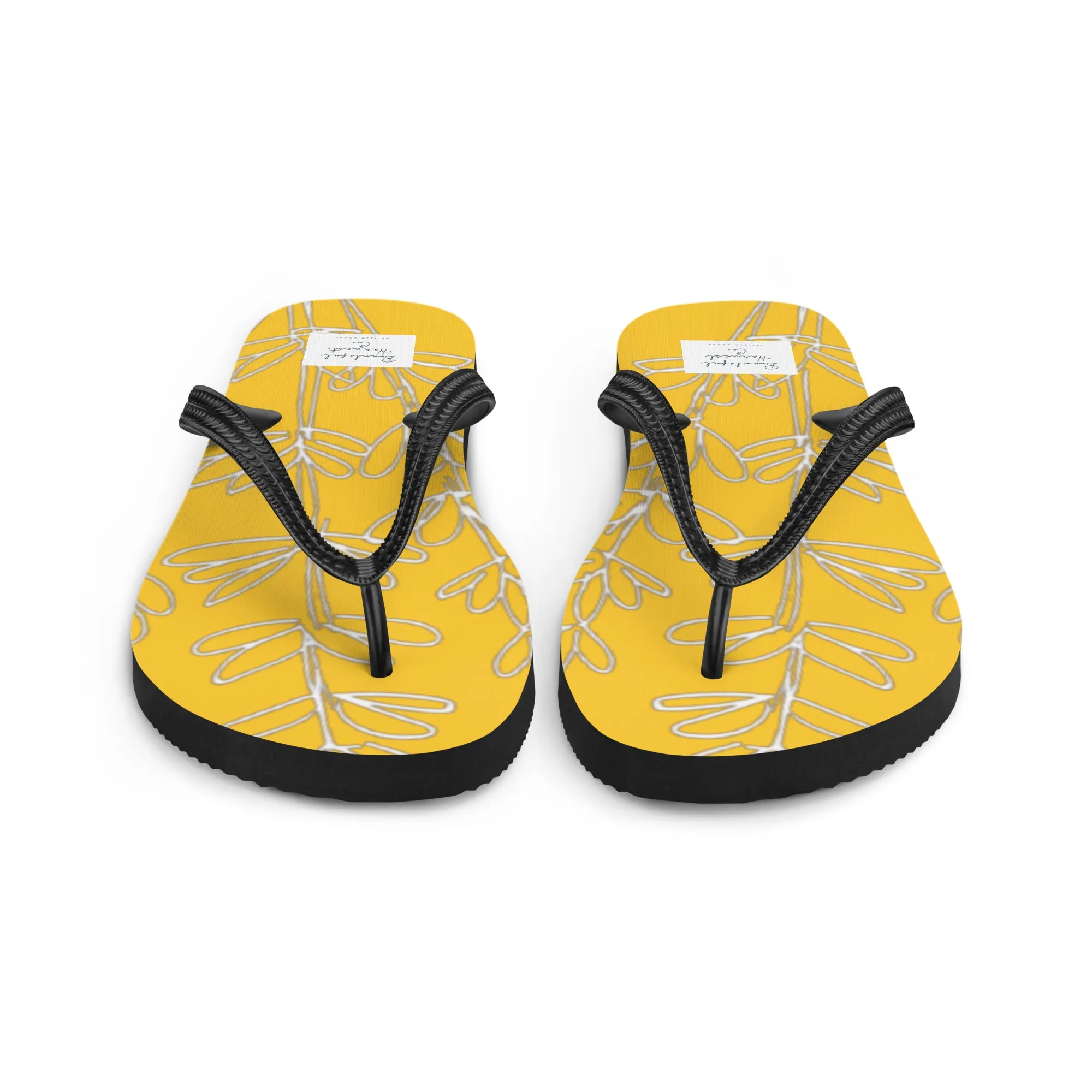 GOLD LAVENDER Flip-Flops