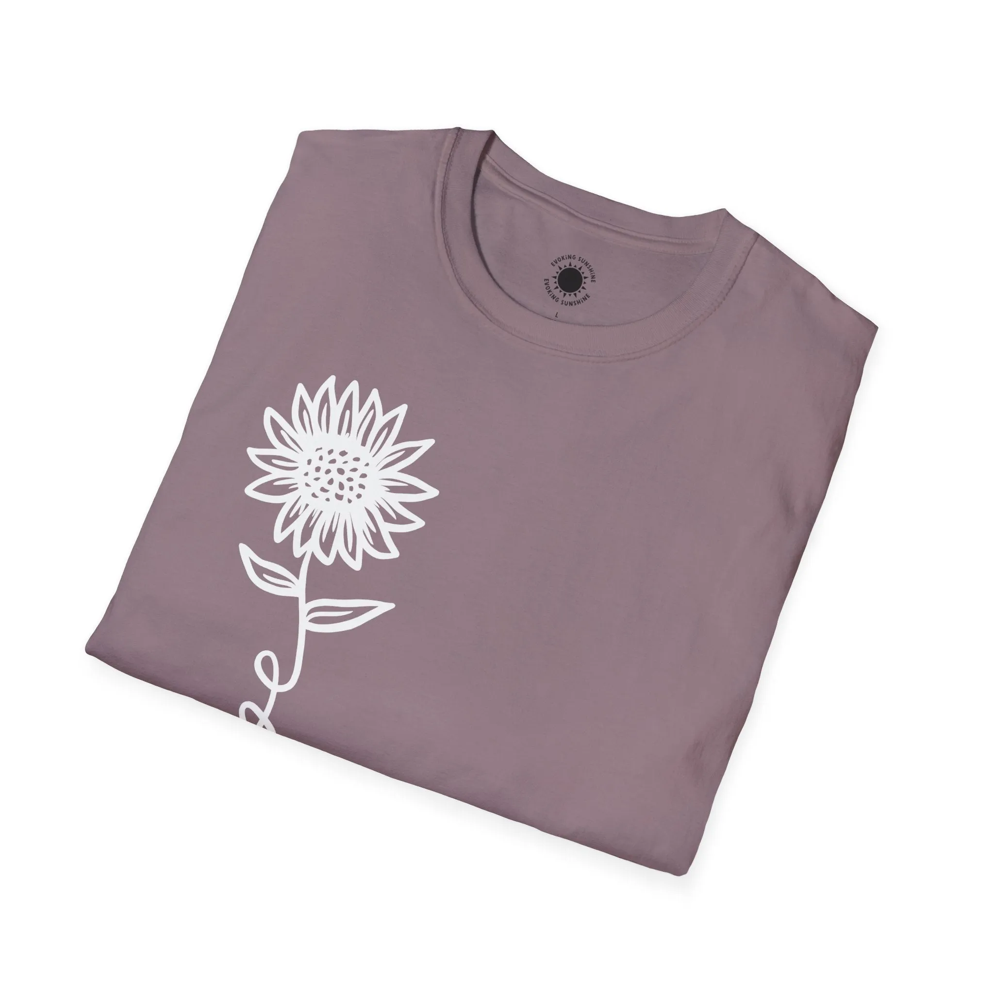 Hope-Inspired Unisex Softstyle T-Shirt - Floral Design for Everyday Wear