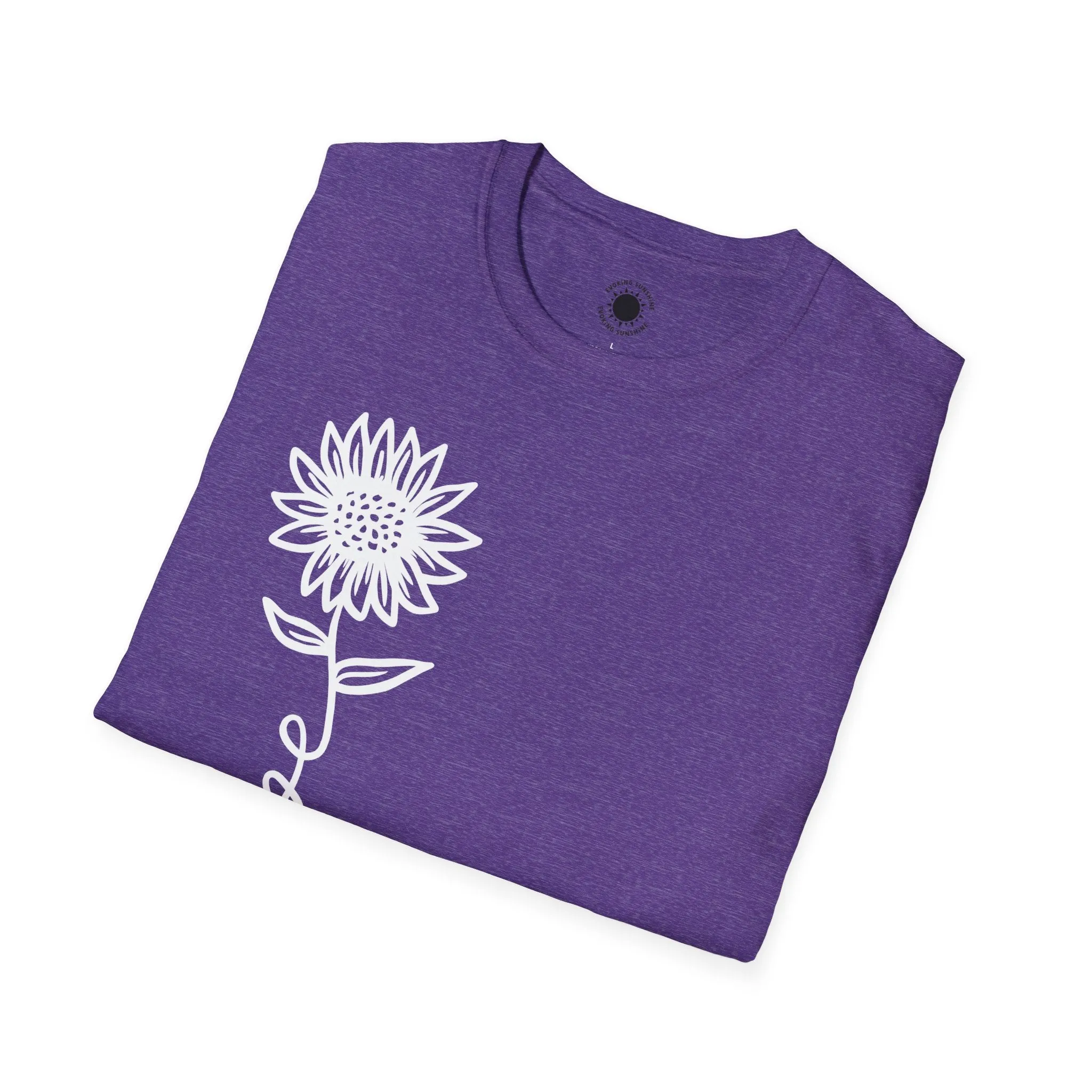 Hope-Inspired Unisex Softstyle T-Shirt - Floral Design for Everyday Wear