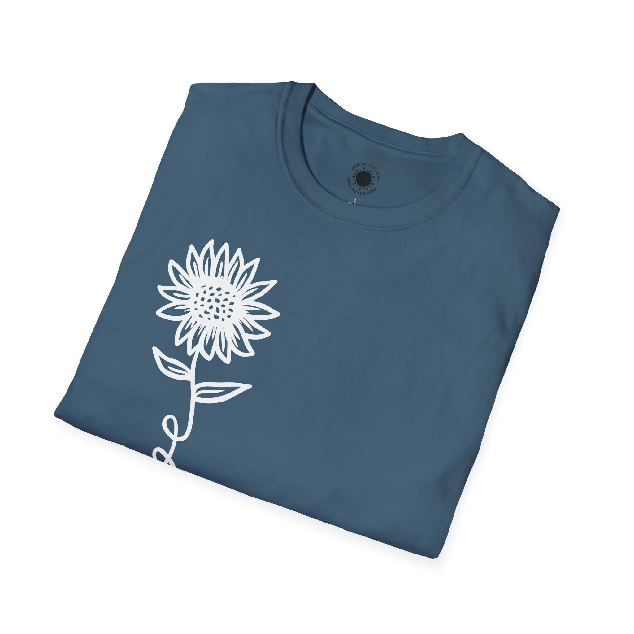 Hope-Inspired Unisex Softstyle T-Shirt - Floral Design for Everyday Wear