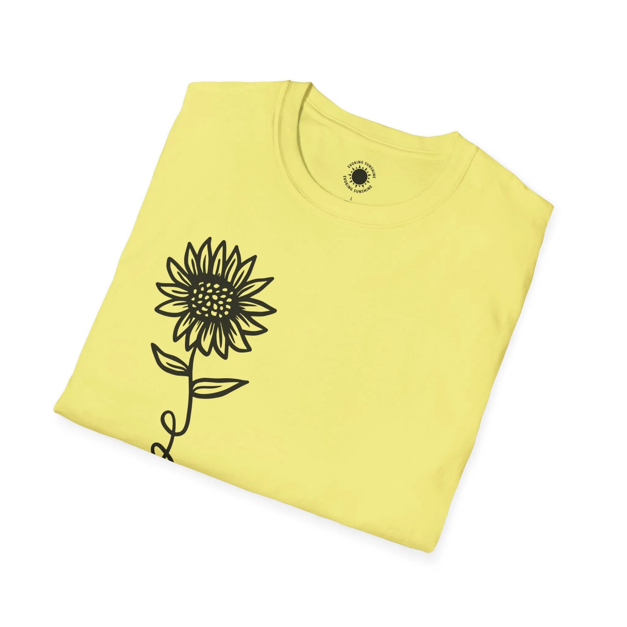 Hope-Inspired Unisex Softstyle T-Shirt - Floral Design for Everyday Wear