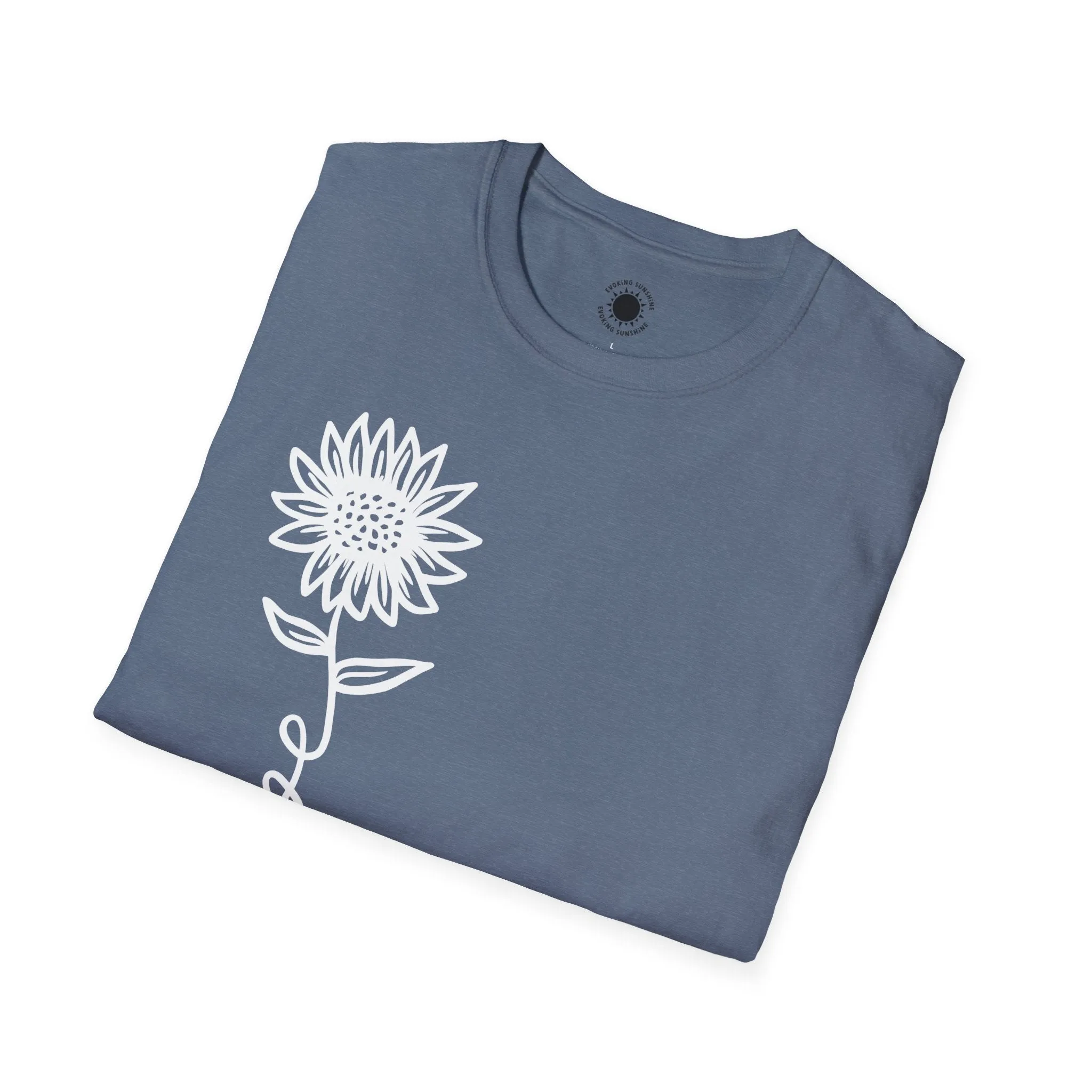 Hope-Inspired Unisex Softstyle T-Shirt - Floral Design for Everyday Wear