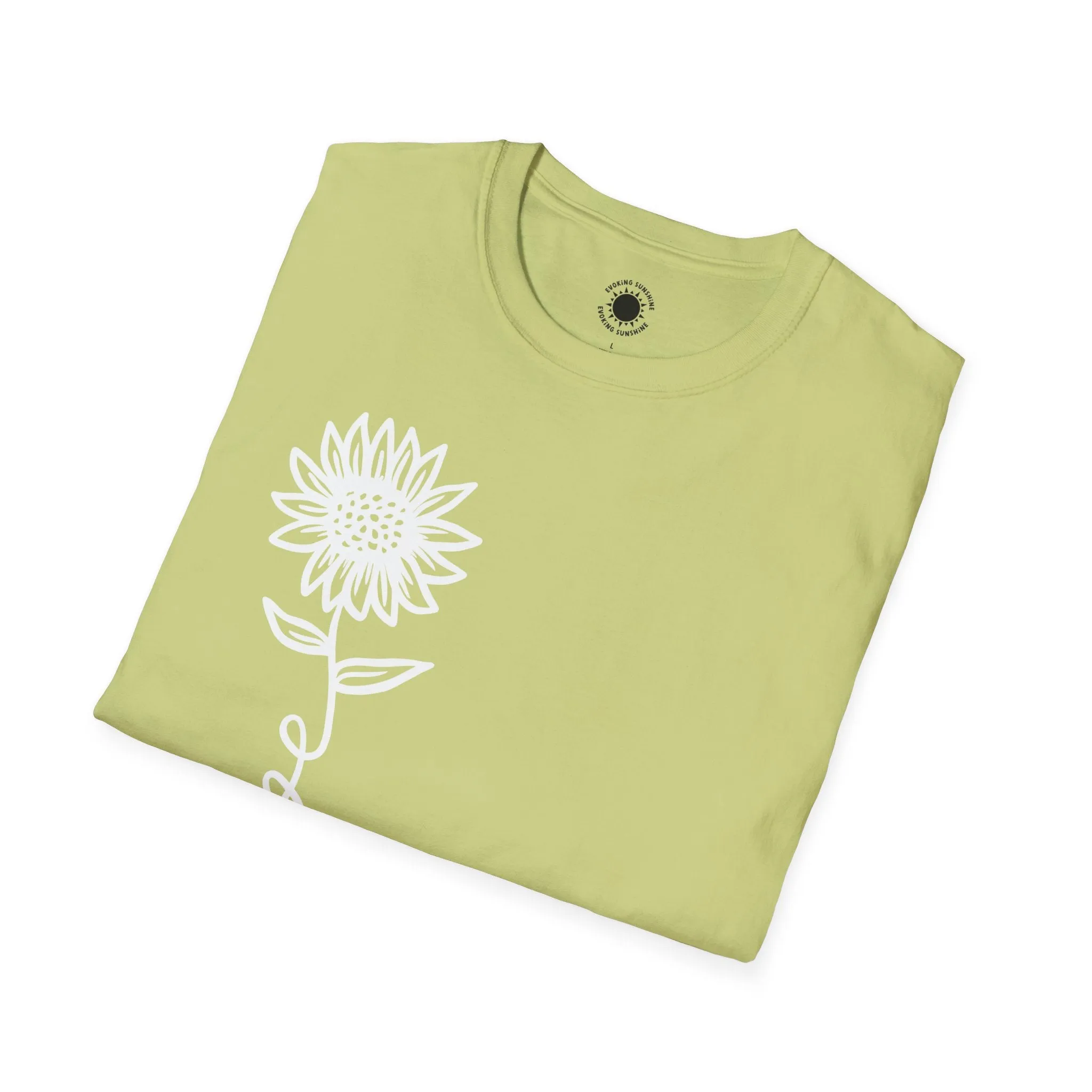 Hope-Inspired Unisex Softstyle T-Shirt - Floral Design for Everyday Wear