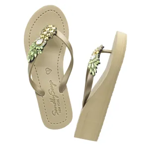 【JP】Pineapple - Women's Mid Wedge -Japan Stock【日本限定】