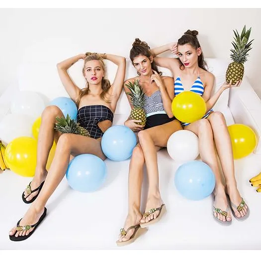 【JP】Pineapple - Women's Mid Wedge -Japan Stock【日本限定】
