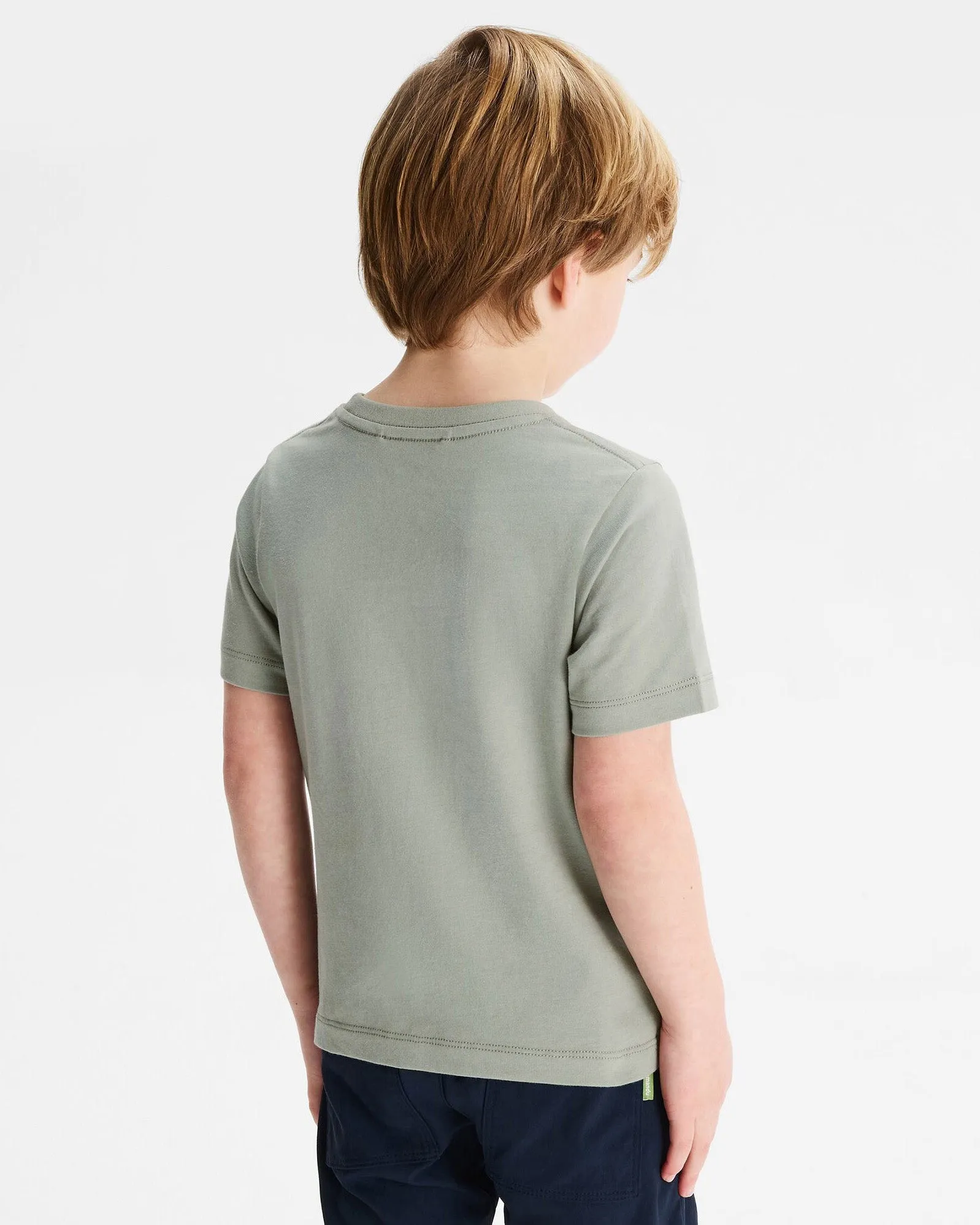 Kids' Geo Skink Organic Cotton T-shirt - Gum Tree