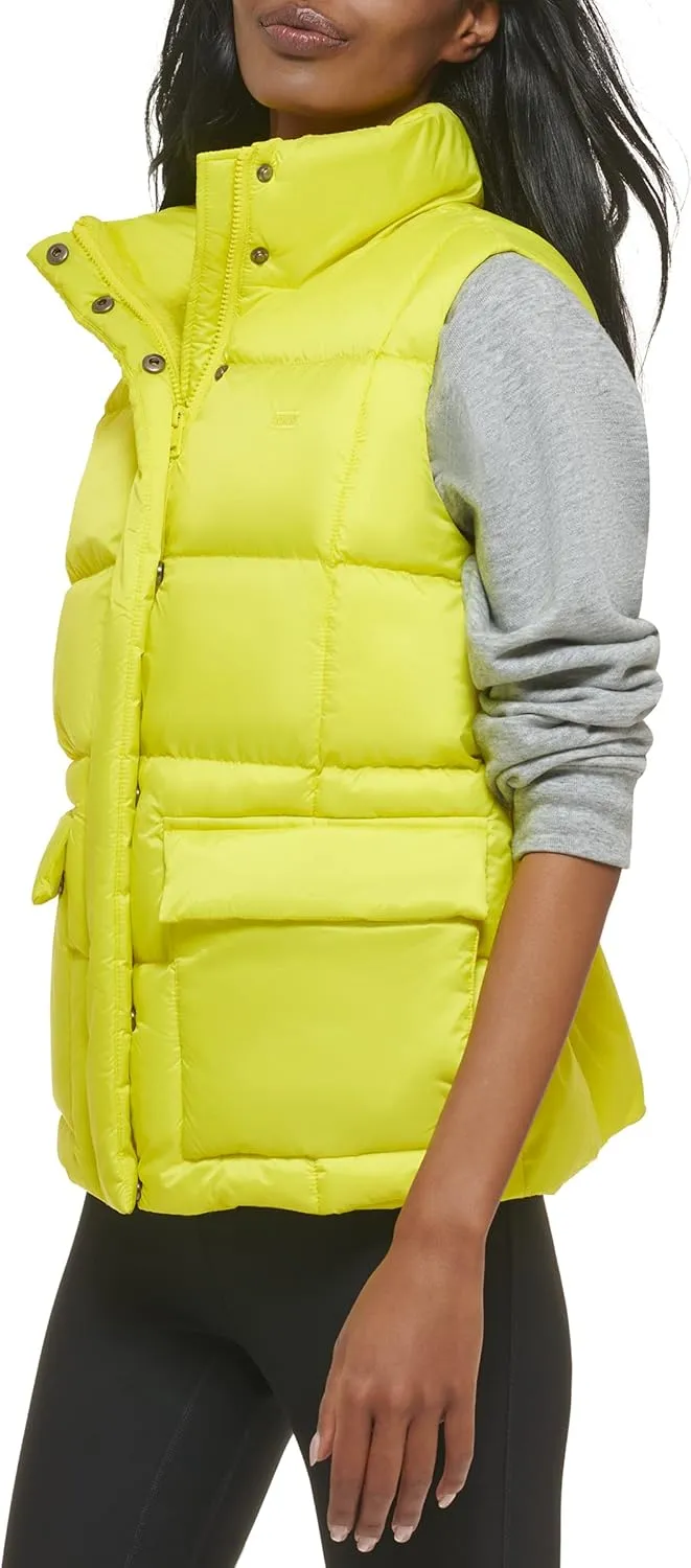 Levi's Women's Sporty Box Quilted Puffer Vest