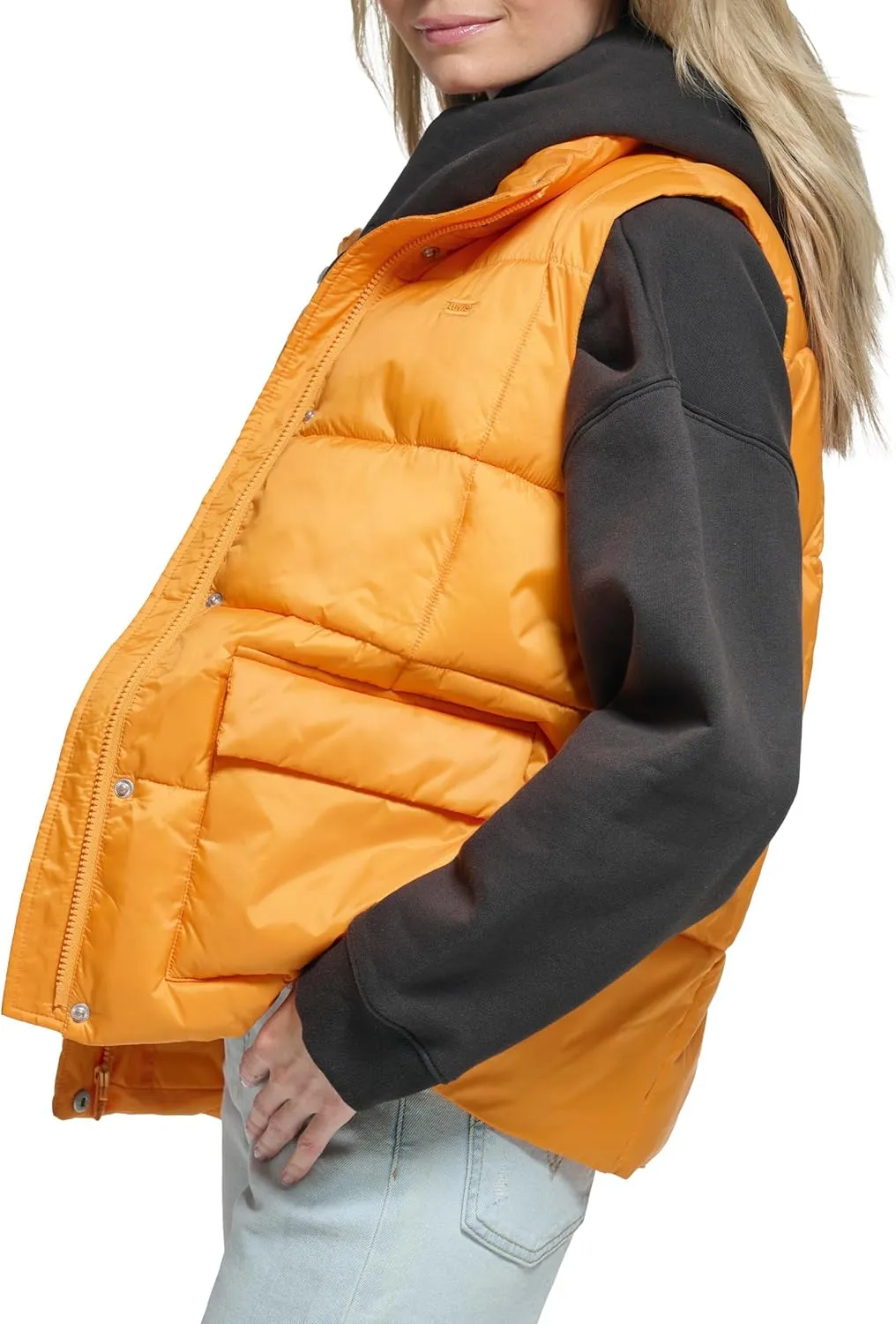 Levi's Women's Sporty Box Quilted Puffer Vest