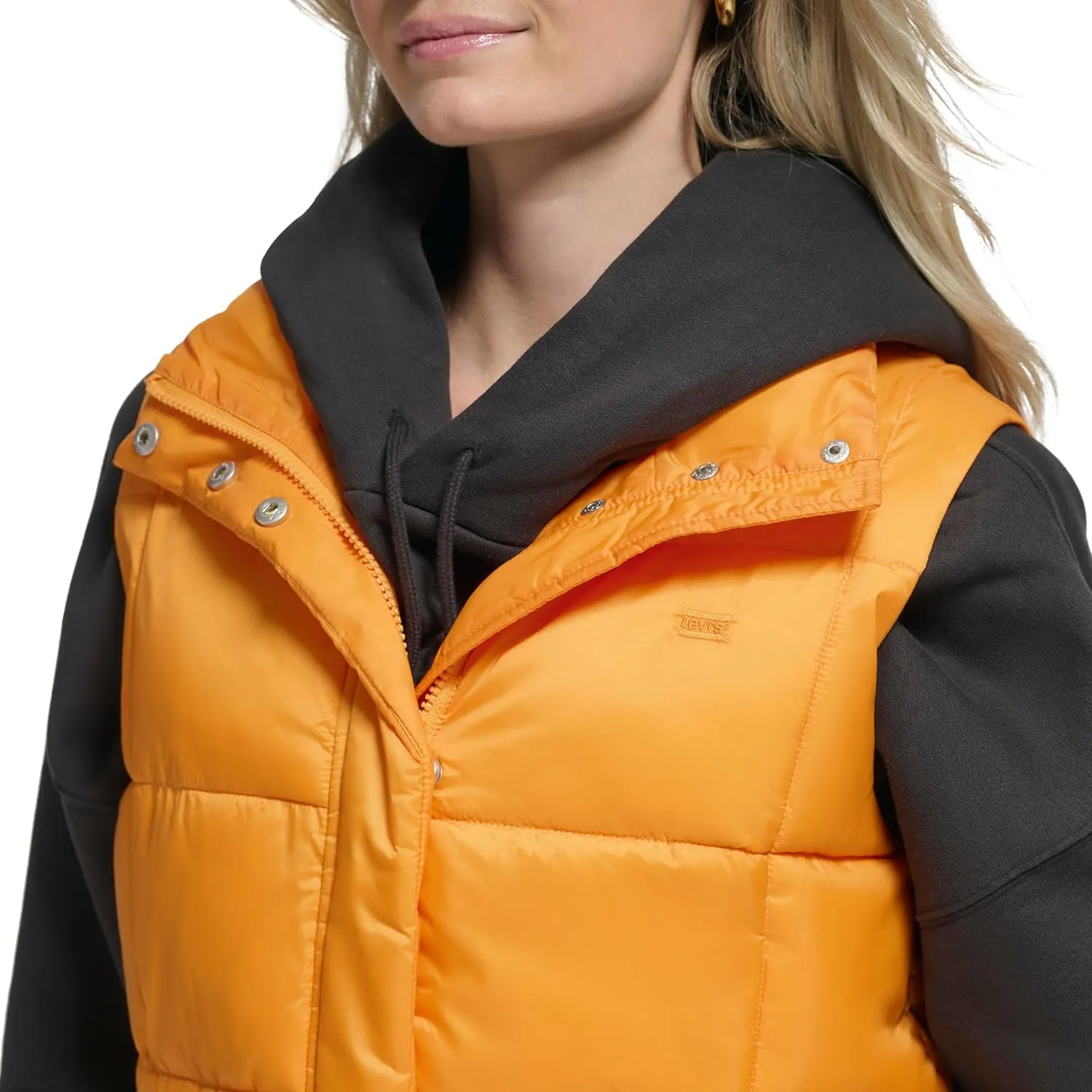 Levi's Women's Sporty Box Quilted Puffer Vest