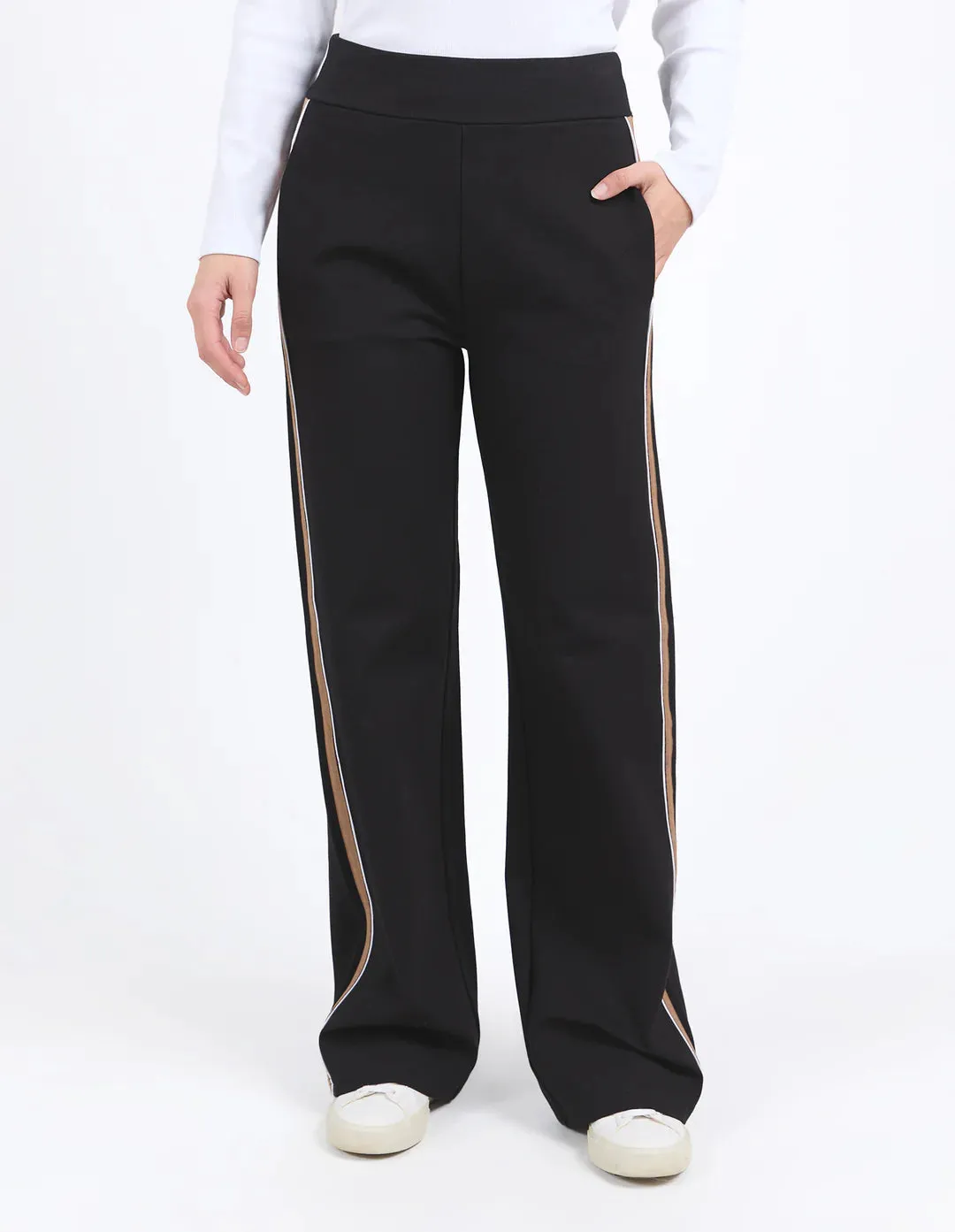 London Straight Leg Ponte Pant