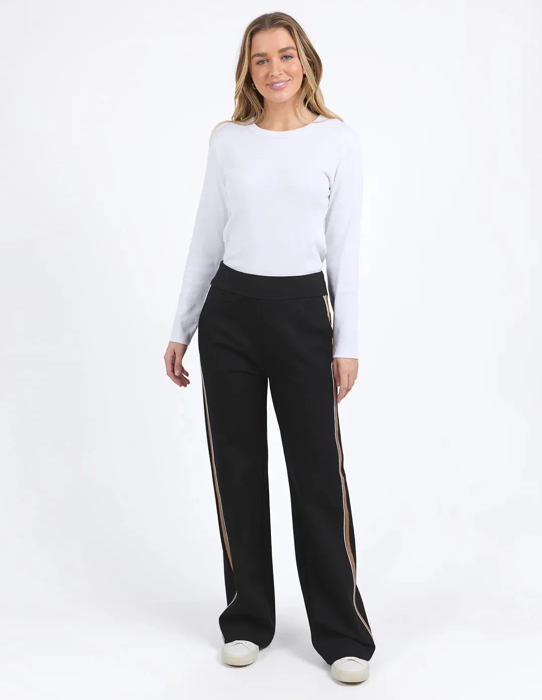 London Straight Leg Ponte Pant