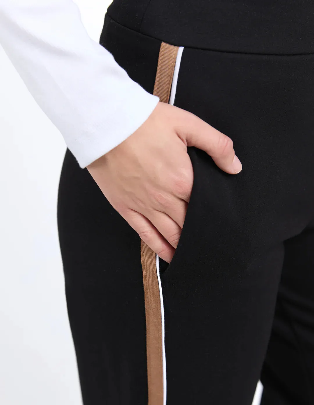 London Straight Leg Ponte Pant