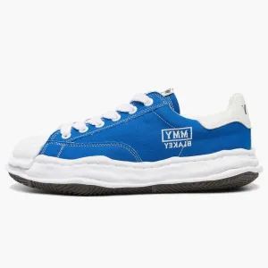 Maison Mihara Yasuhiro Blakey Og Sole Canvas Low Clear Blue