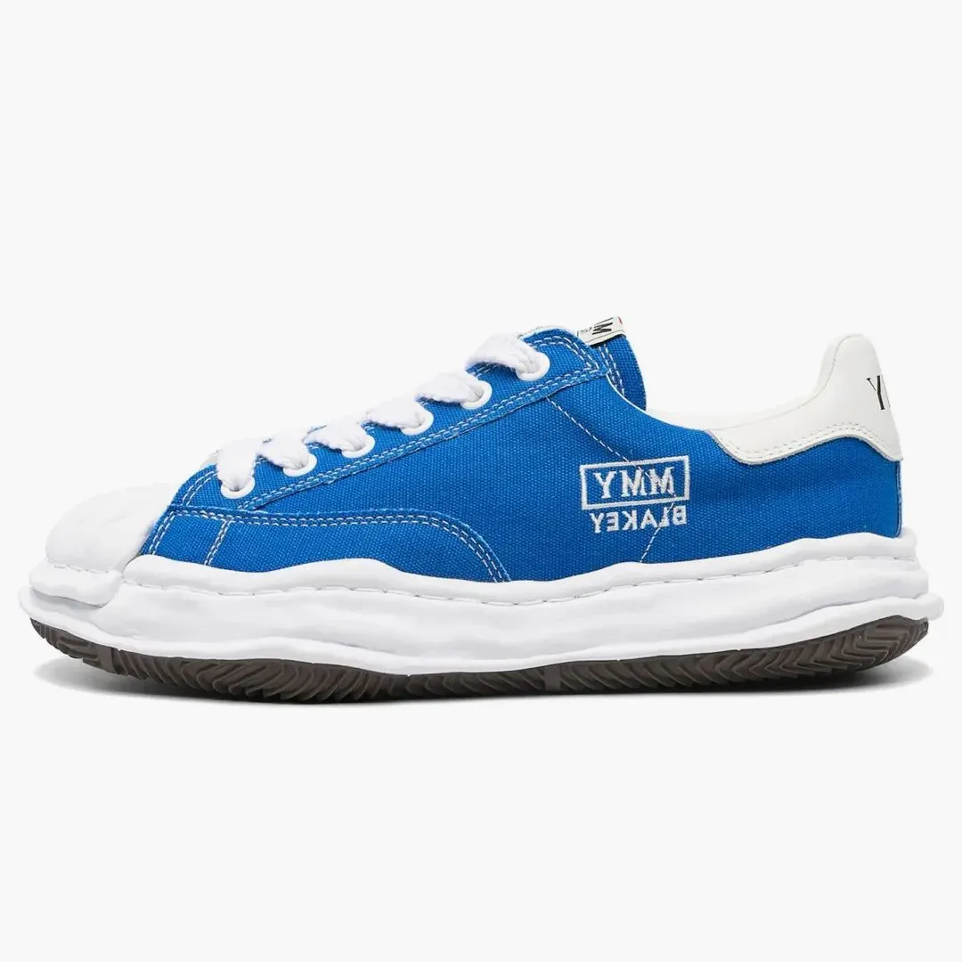Maison Mihara Yasuhiro Blakey Og Sole Canvas Low Clear Blue