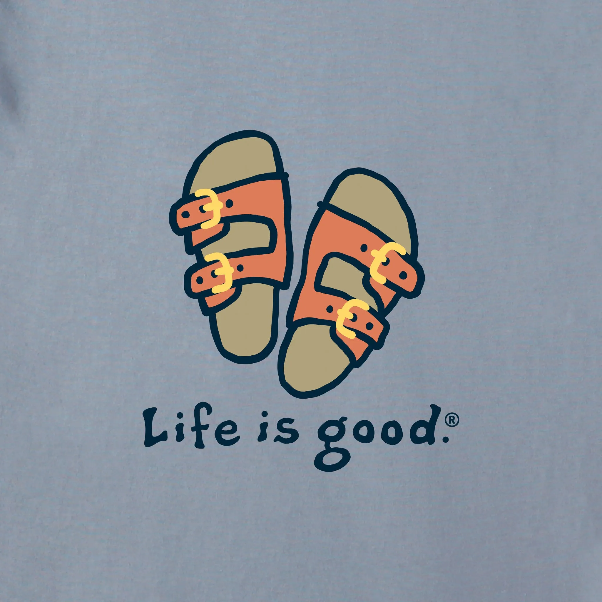 Men's LIG Sandals Short Sleeve Crusher Tee