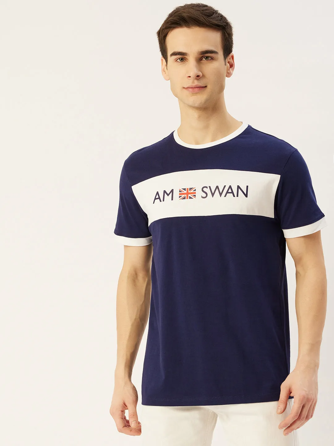 Mens Premium Cotton Printed Half Sleeve T-Shirts