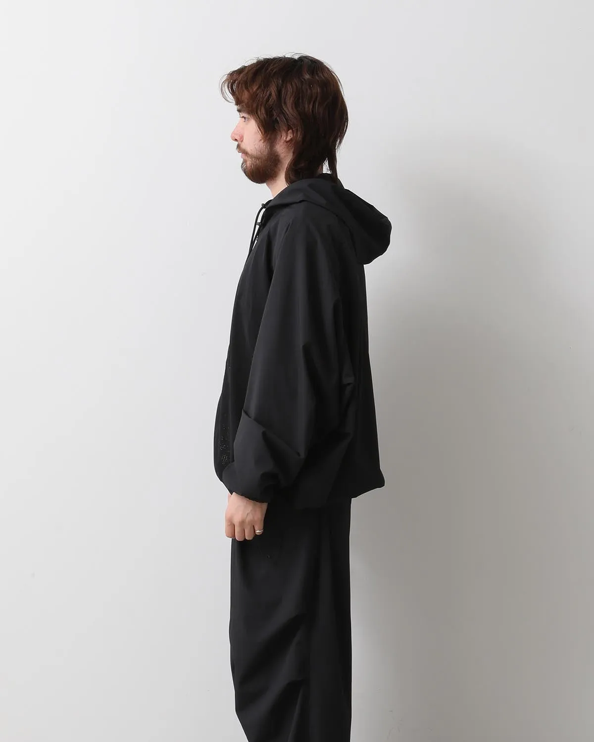 MESH SPORTY HOODIE