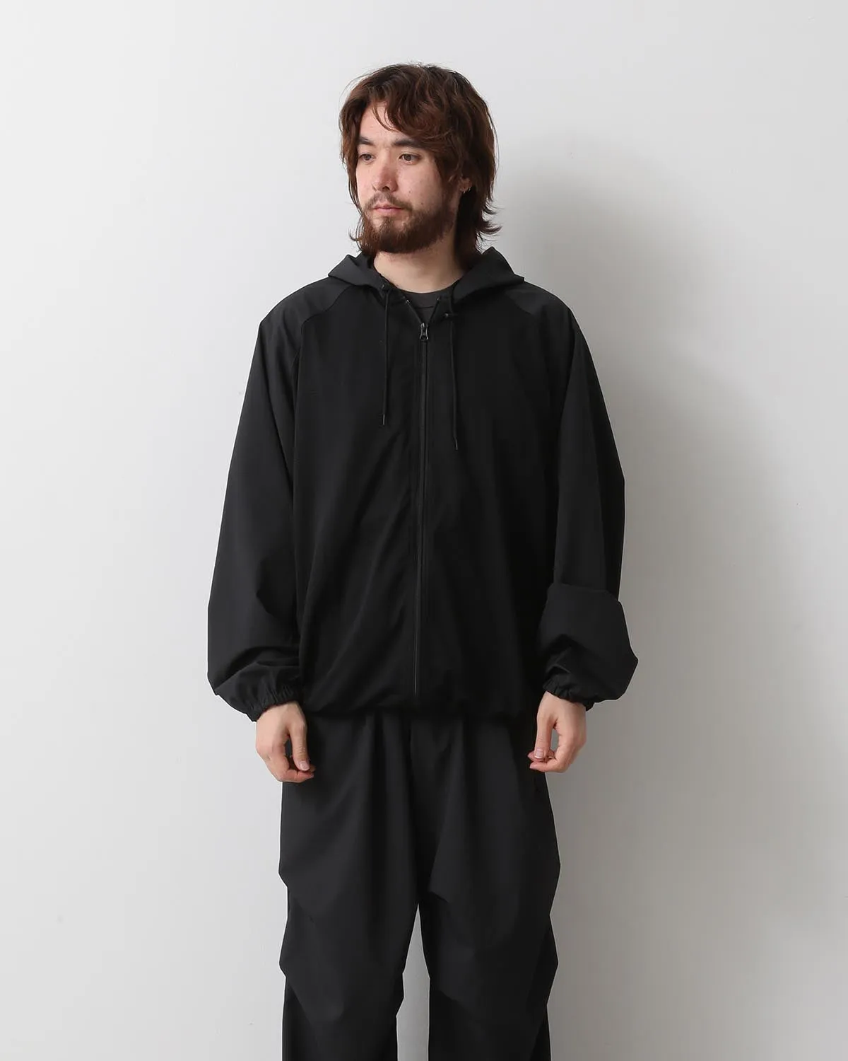 MESH SPORTY HOODIE