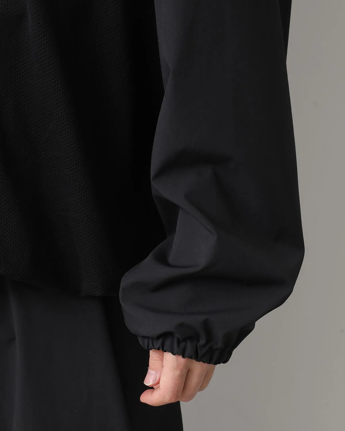 MESH SPORTY HOODIE